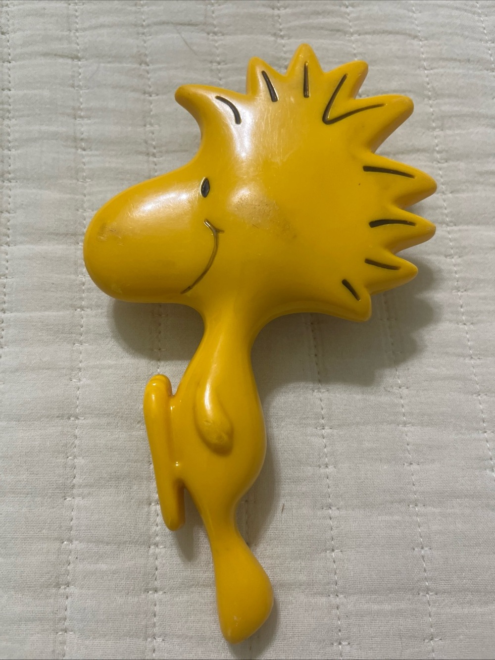Peanuts Woodstock Character Hair Brush Vintage Collectible
